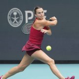 Aryna Sabalenka est bien la patronne du tennis mondiale. KEYSTONE/AP/Marta Lavandier